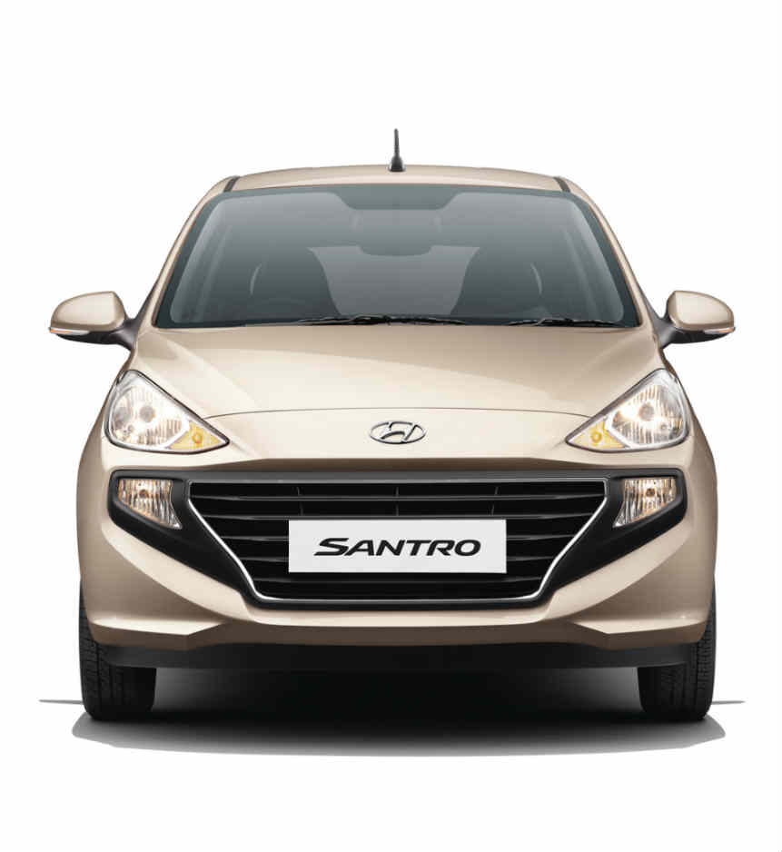 Front View of Santro 2018 | De Reviews