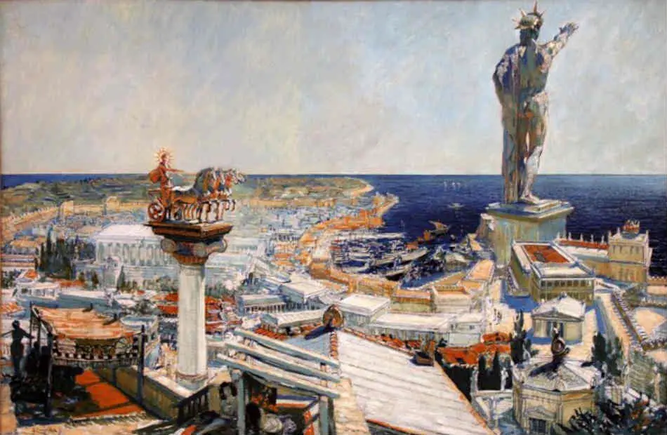The Colossus of Rhodes One Of the Seven Wonders Of The Ancient World | De Reviews