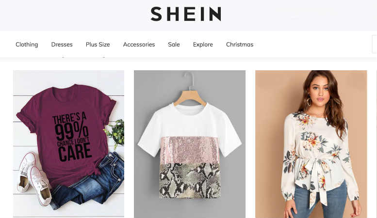 shein online shopping review