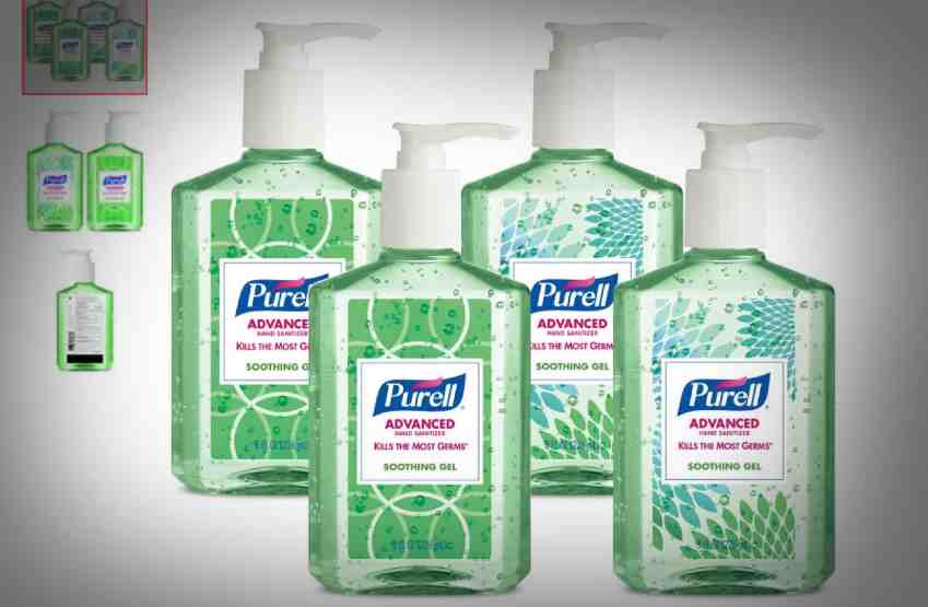 Beware of Fraud Sites Selling Pack of 4 PURELL Advanced Hand Sanitizer Soothing Gel Design Series with Aloe and Vitamin E 8 Oz Pumpnbsp| DeReviews