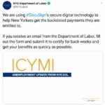 Email from New York State Department of Labor Scam or Legit | De Reviews