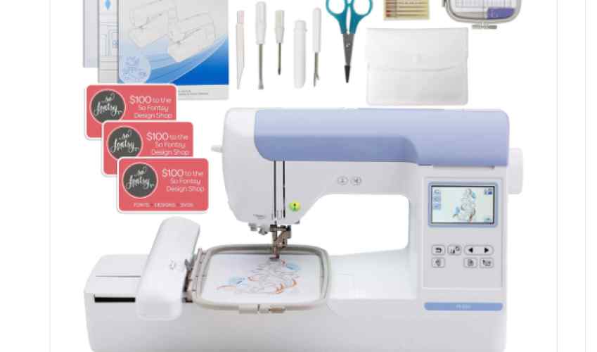 Bro PE800 Sewing Embroidery Machine With Large Color Touch LCD Screen Scam | De Reviews