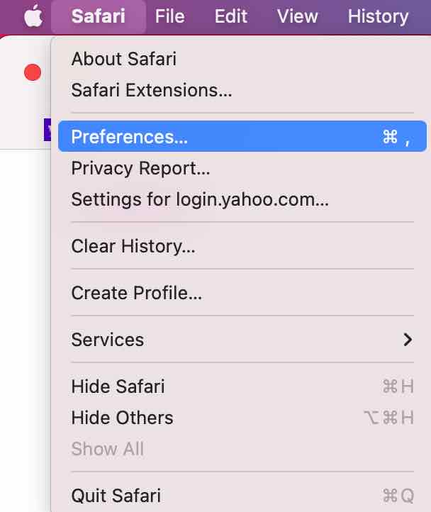 Step 4 to remove adware On Safari browser go to Preferences | De Reviews