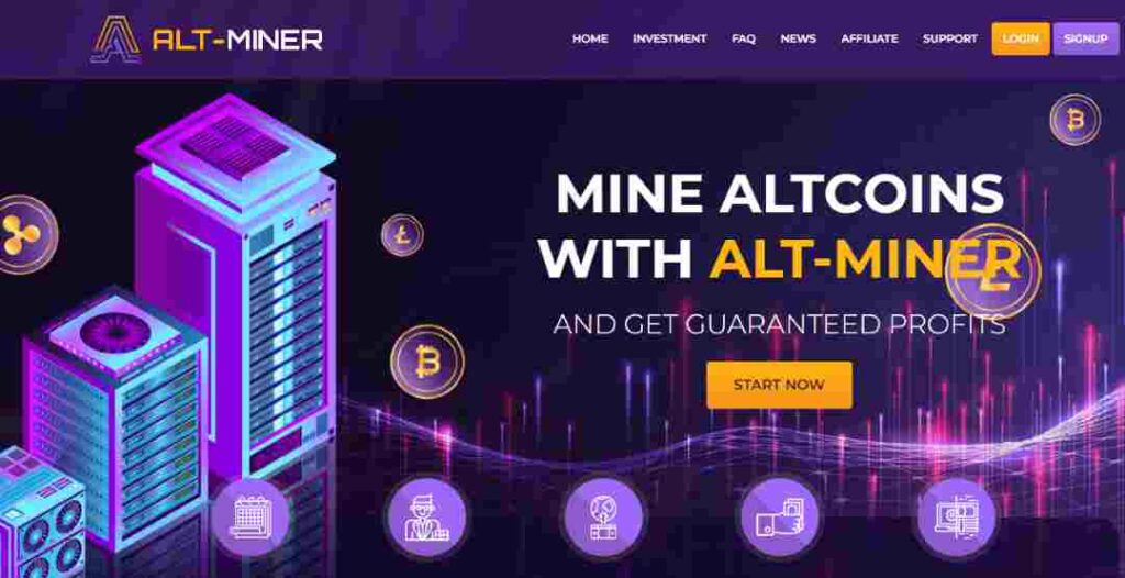 Alt-miner Scam Or Genuine? Alt-miner Review.
