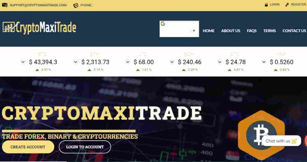 CryptoMaxiTrade Scam Or Genuine? CryptoMaxiTrade Review