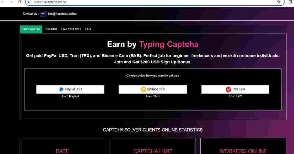 4Captcha Online Scam Or Genuine? Legit? 4Captcha Online Review