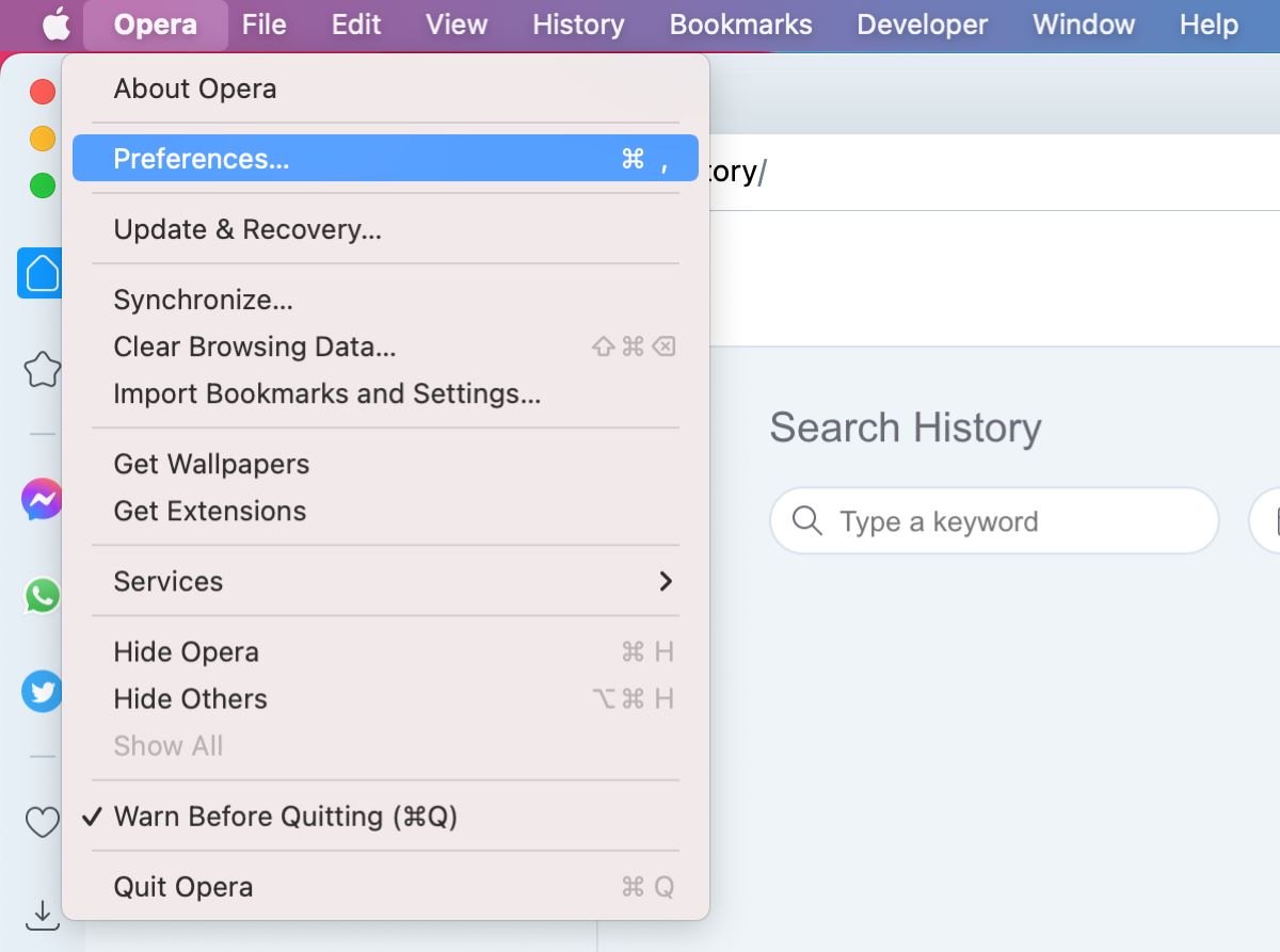 Reset Opera Browser Settings 1 | De Reviews