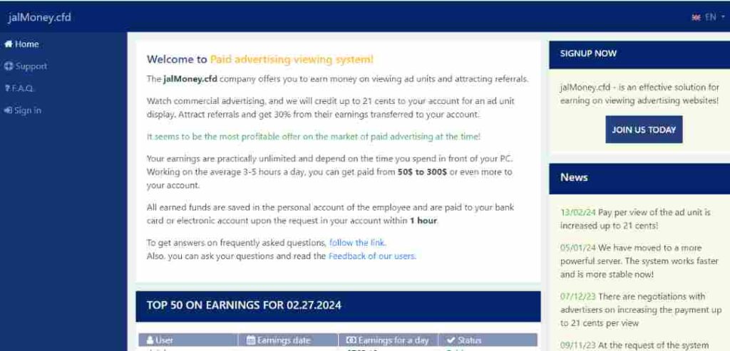 Jalmoney Cfd Scam Or Genuine? Jalmoney Cfd Review