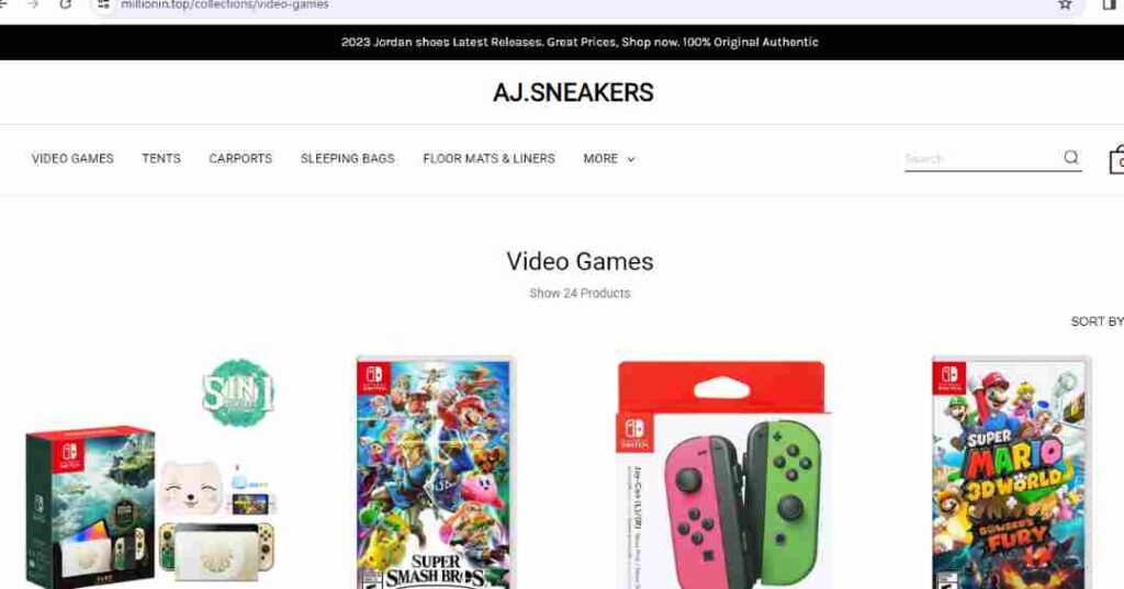 Millionin Top Scam Or Genuine? AJ.SNEAKERS aka Millionin Top Review