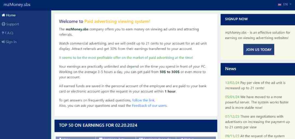 Mzmoney Sbs Scam Or Genuine? Mzmoney Sbs Review