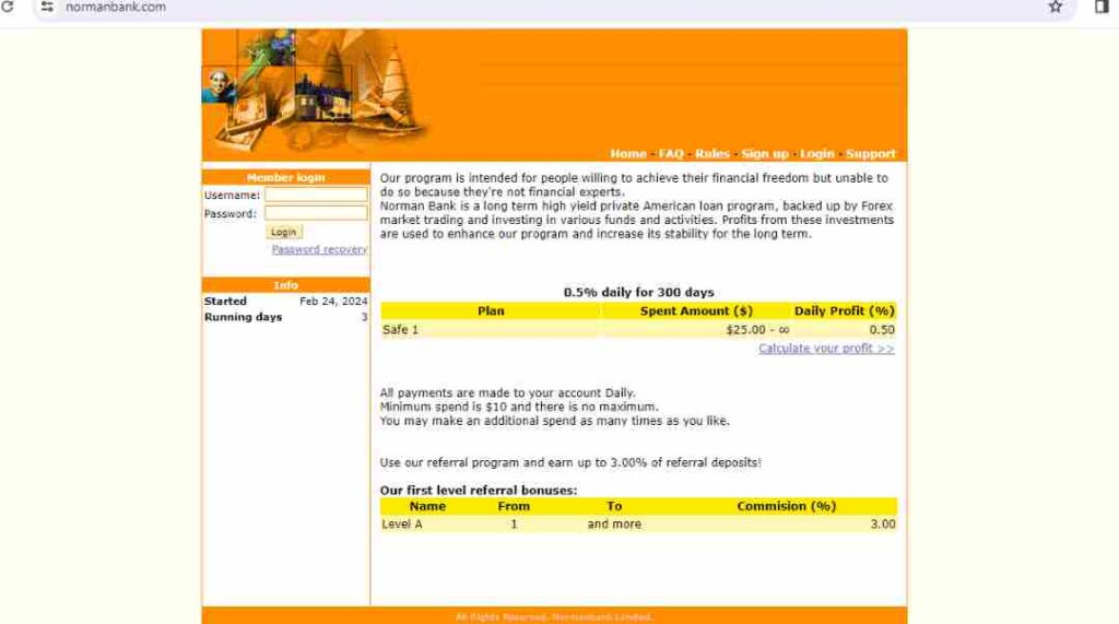 Normanbank Scam Or Genuine? Normanbank Review.