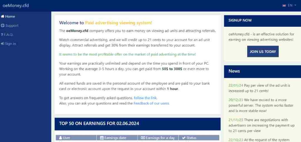 Oemoney Cfd Scam Or Genuine? Oemoney Cfd Review