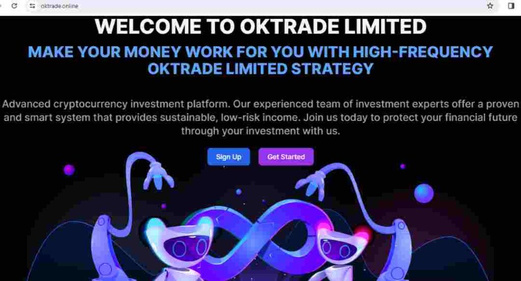 Oktrade Online Scam Or Genuine? Oktrade Online Review.