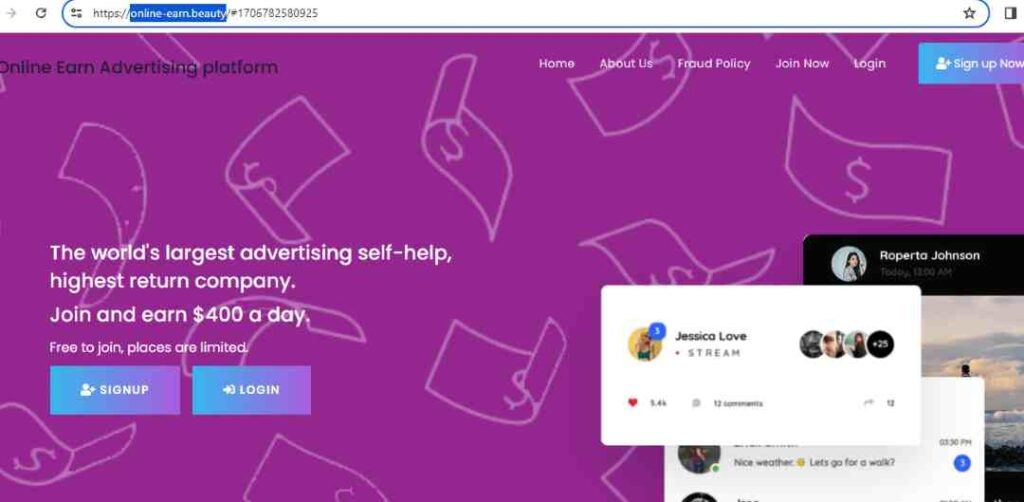 Online-Earn Beauty Scam Or Genuine? Legit? Online-Earn Beauty Review