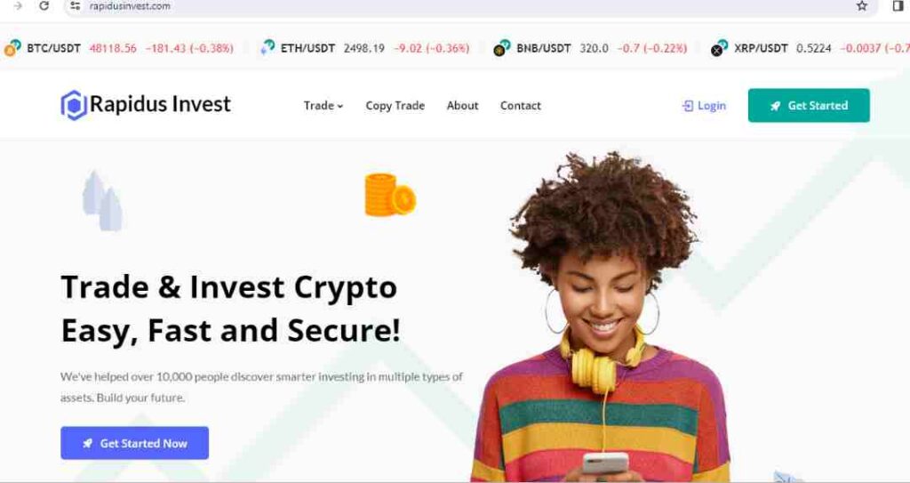 Rapidusinvest Scam Or Genuine? Rapidusinvest Review
