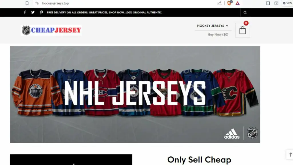 Hockeyjerseys Top Review Details To Know If its Legit Online Store or Scam | De Reviews