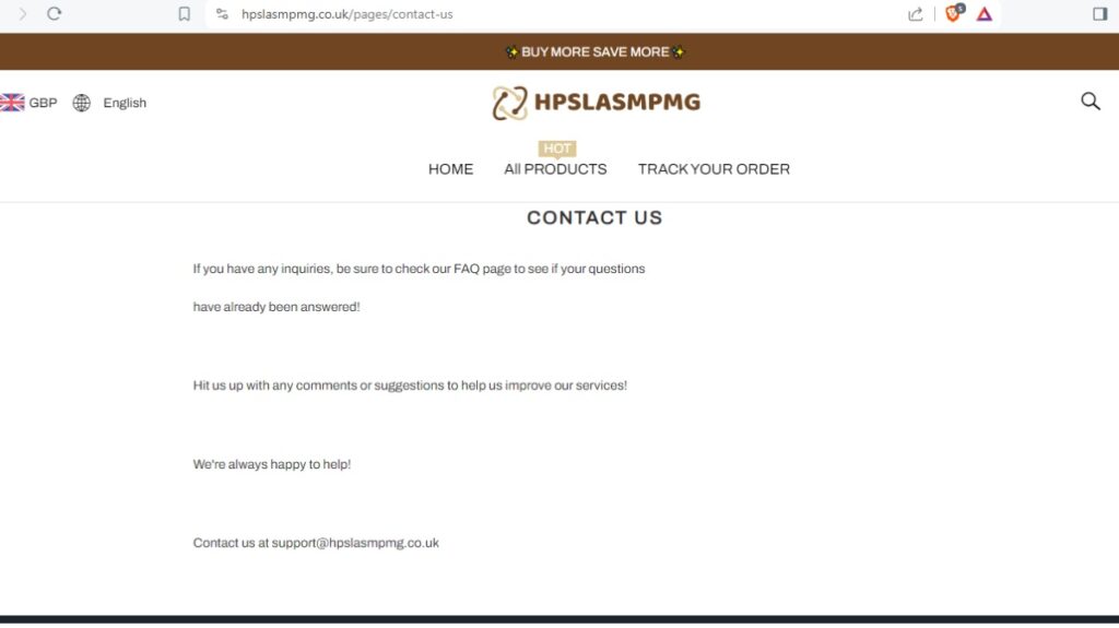 Hpslasmpmg Scam Or Genuine Hpslasmpmg Review Hpslasmpmg contact information | De Reviews