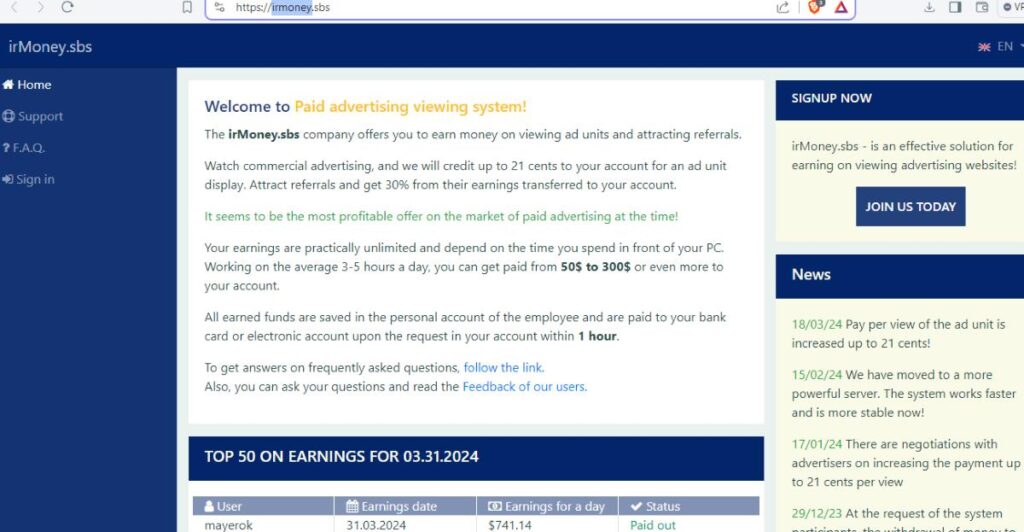 Evaluating Irmoney Sbs: Scam or Genuine? Irmoney Sbs Review.