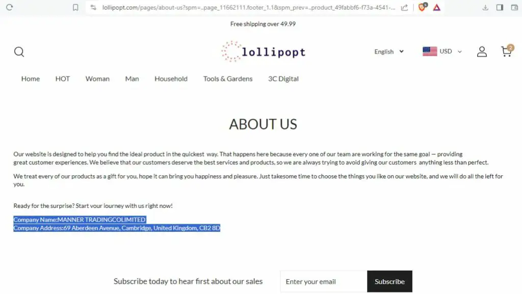 Lollipopt Scam Or Genuine Lollipopt Review Lollipopt parent company name and address | De Reviews