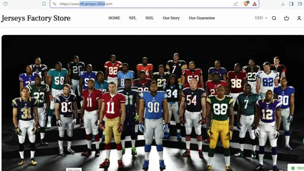 Uncovering the Truth Nfl Jerseys 2024 Scam or Legitimate | De Reviews