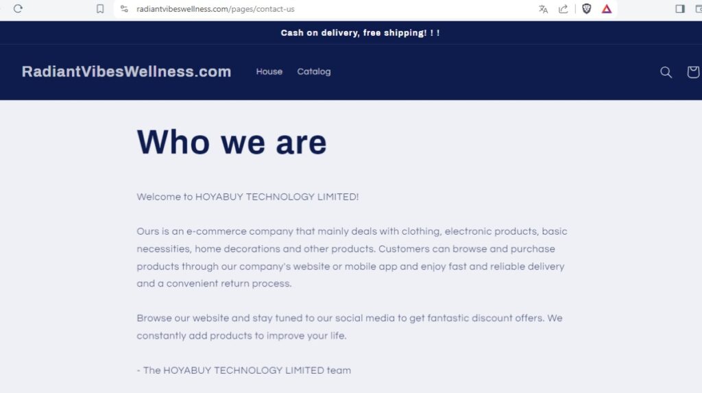 Radiantvibeswellness Scam Or Genuine Radiantvibeswellness Review Radiantvibeswellness parent company name | De Reviews