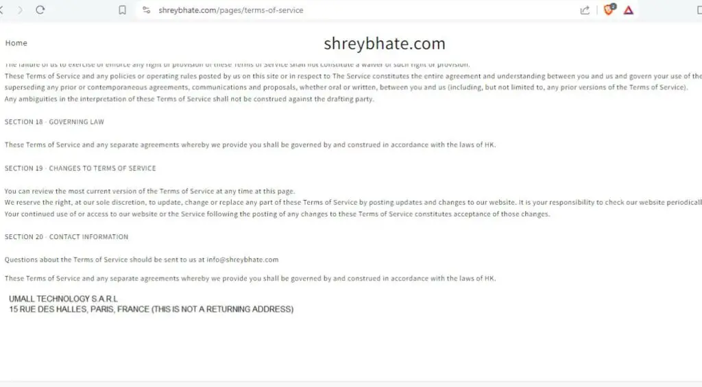 Shreybhate Scam Or Genuine Shreybhate Review Shreybhate parent company name and address | De Reviews