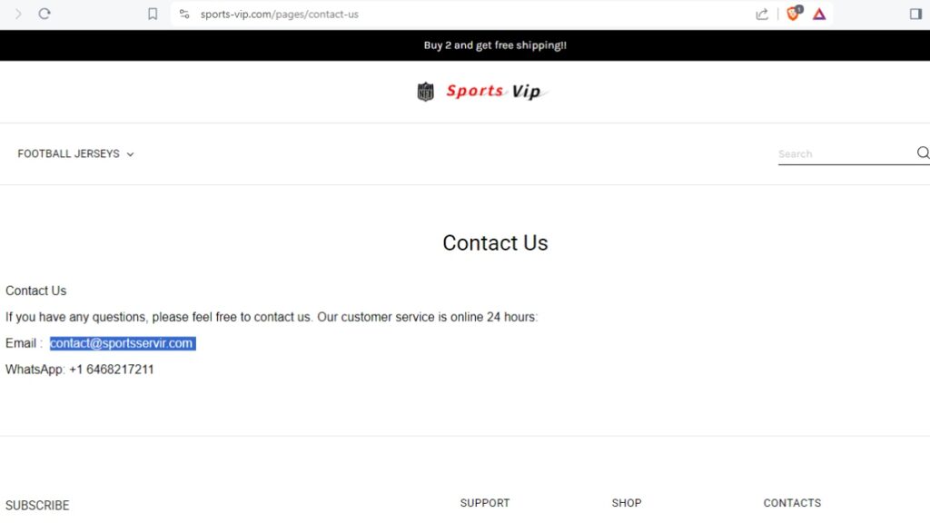 Sports Vip Scam Or Genuine Sports Vip Review Sports Vip contact information | De Reviews