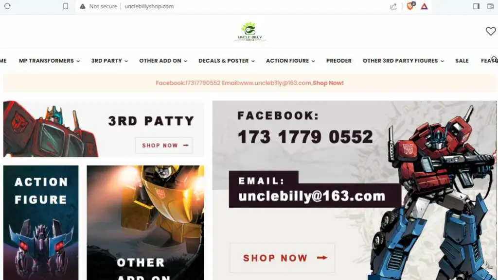 Investigating Unclebillyshop Is it a Scam or Genuine Review of Unclebillyshopcom | De Reviews