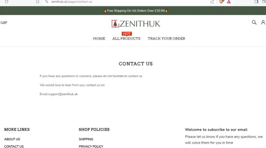 Zenithuk Scam Or Genuine Zenithuk Review Zenithuk contact details | De Reviews