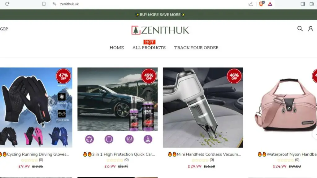 Zenithuk discounts and sales | De Reviews