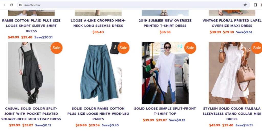 Axiuhfe discounts on products.