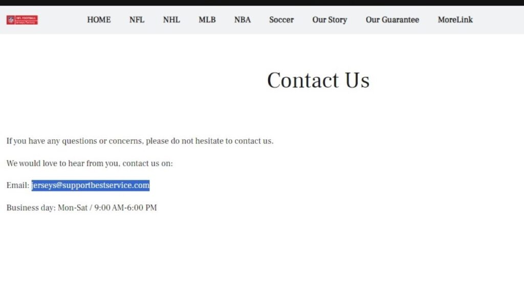 jerseys@supportbestservice.com scam or genuine? jerseys@supportbestservice.com review.