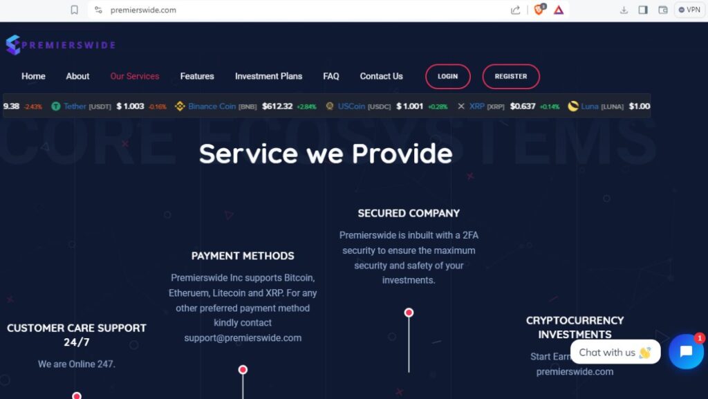 Premierswide fake offers