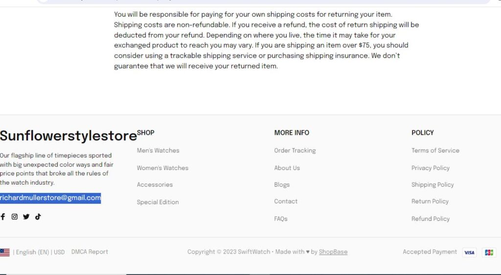 Be careful with richardmullerstore@gmail.com email! Not seems genuine!