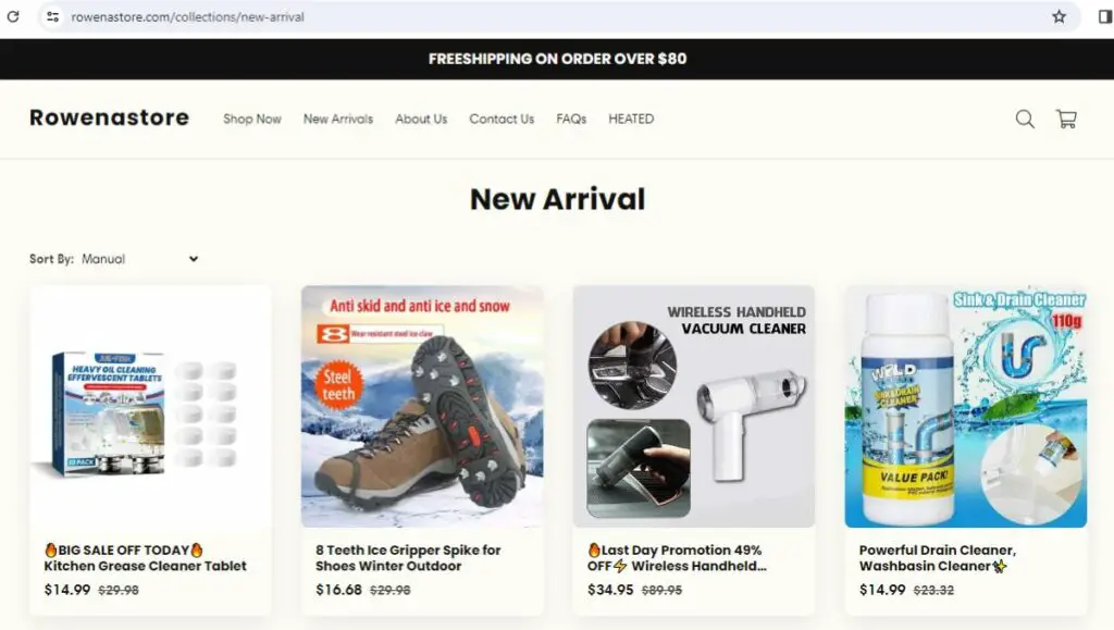 Rowenastore Scam Or Genuine Rowenastore Review Rowenastore products discounts and sales | De Reviews