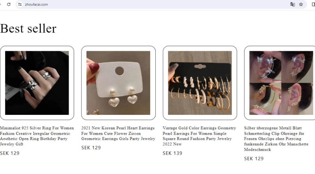 Zhoufacai Scam Or Genuine? Legit? Zhoufacai Review