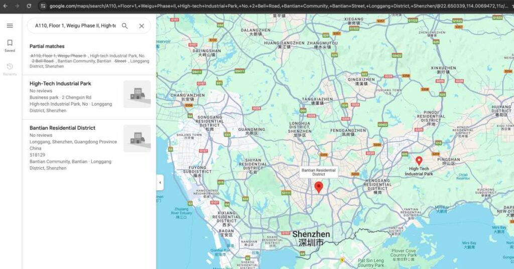 Dollishreborndolls company address map.