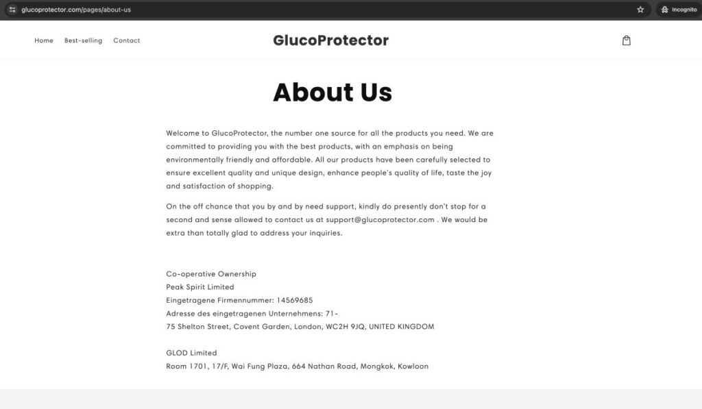 Glucoprotector Scam Or Genuine Glucoprotector Review Glucoprotector about us page | De Reviews