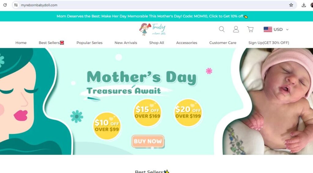 Know the reality of Myrebornbabydoll, if it is scam or genuine. Our Myrebornbabydoll review gives the in-depth analysis of this site.