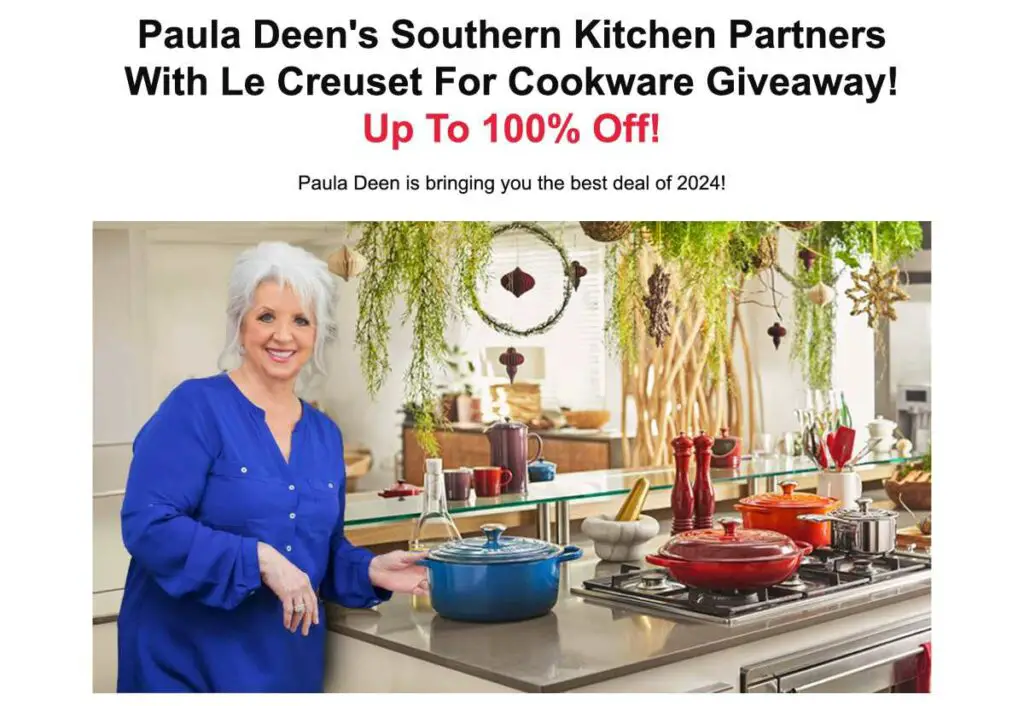 Paula Deens Southern Kitchen Partners With Le Creuset For Cookware Giveaway | De Reviews