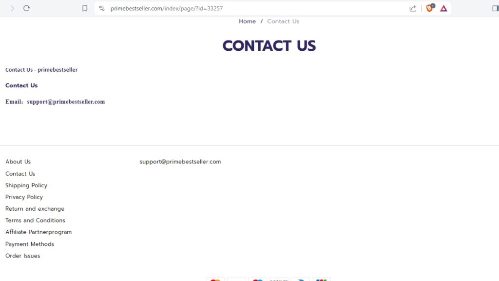 Primebestseller contact information | De Reviews