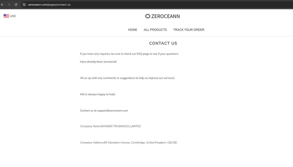 Zeroceann Scam Or Genuine Zeroceann Review Zeroceann parent company name and address | De Reviews