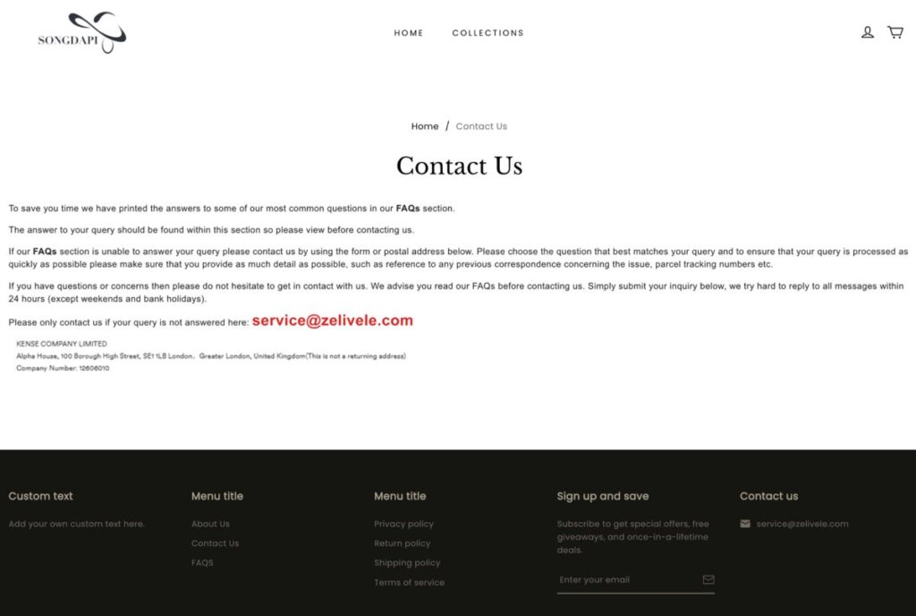 KENSE COMPANY LIMITED Review