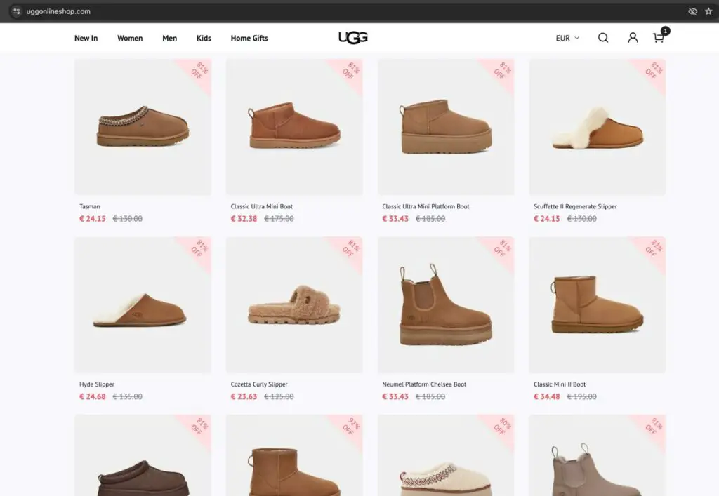 Let | De Reviews's Find Out Uggonlineshop is Fake Or Real Through This Uggonlineshop Review.