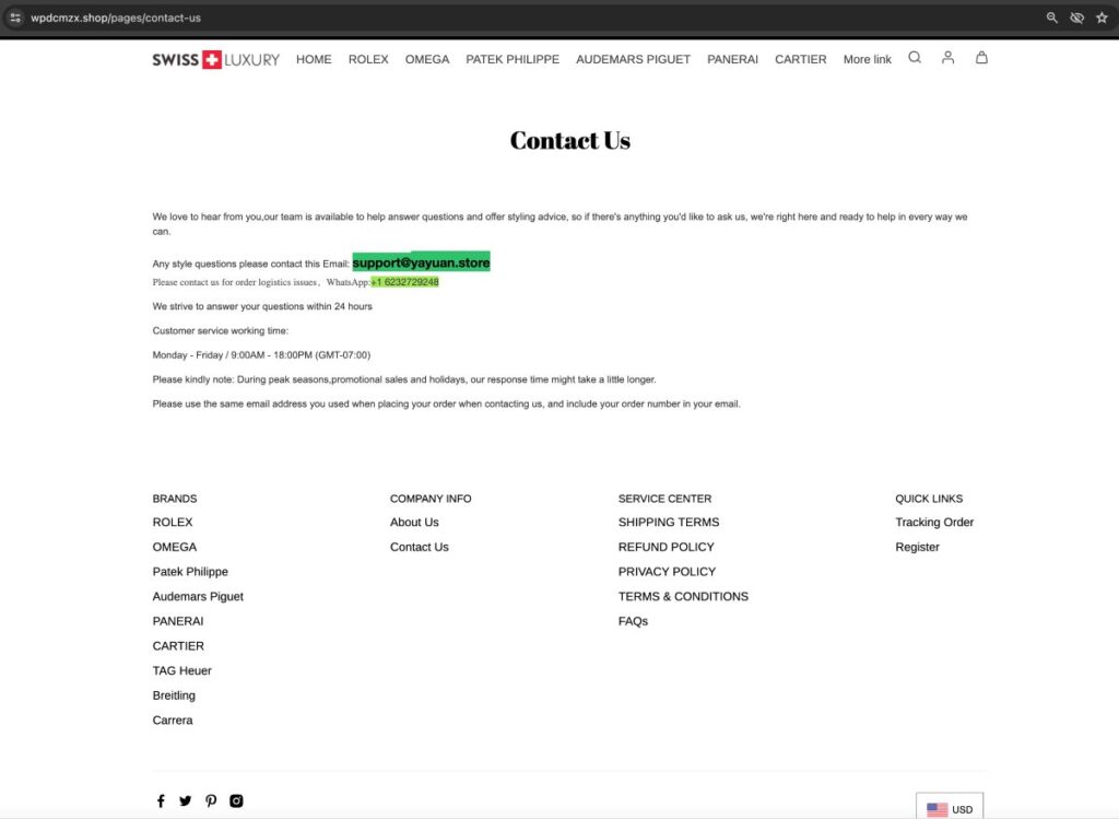 support@yayuan.store Review: Analyzing Authenticity. Is This Email Address Scam or Genuine?