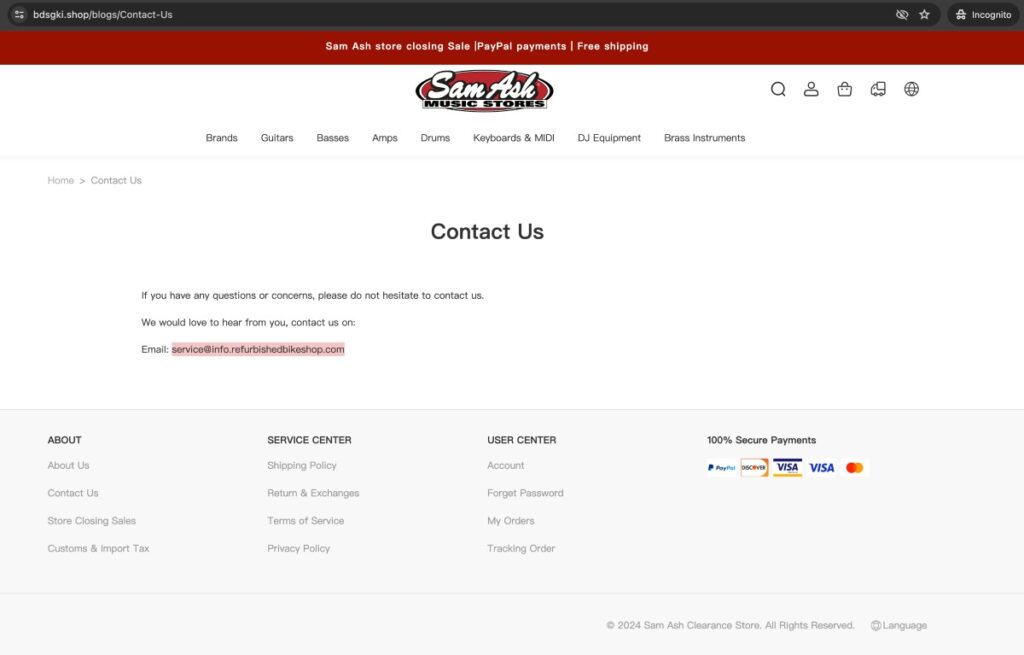 Bdsgki Shop Scam Or Genuine Bdsgki Shop Review Bdsgki Shop contact information | De Reviews
