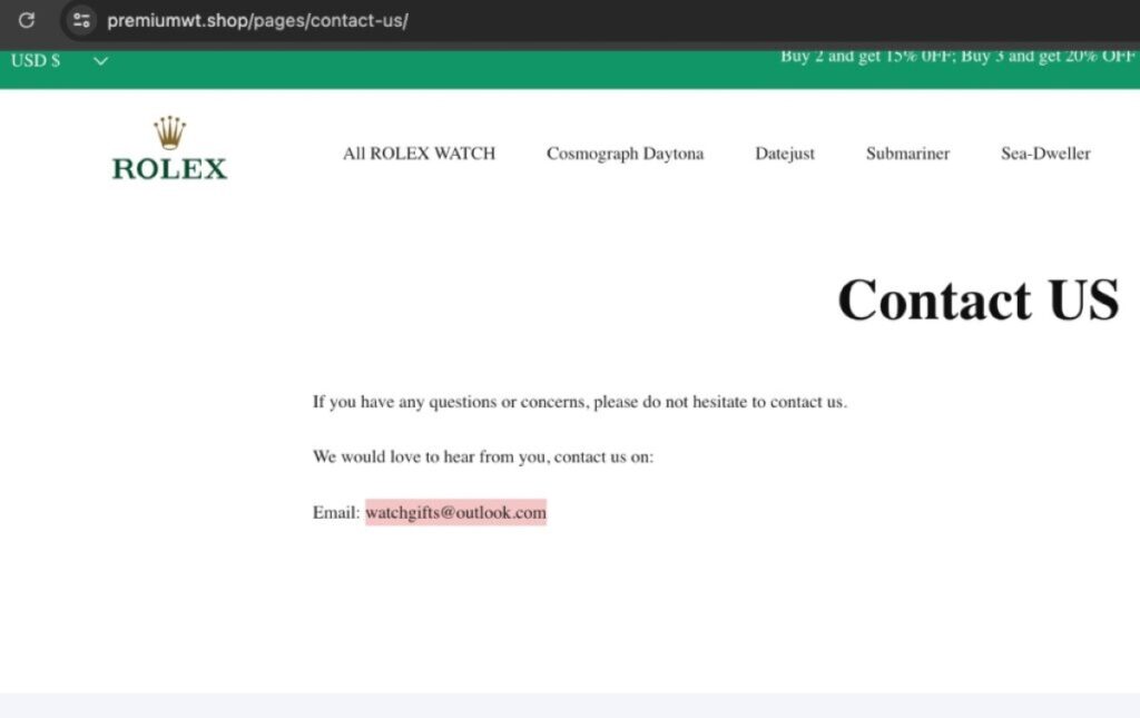 Let | De Reviews's Find Out watchgifts@outlook.com is Fake Or Real Email Address Through This watchgifts@outlook.com Review.