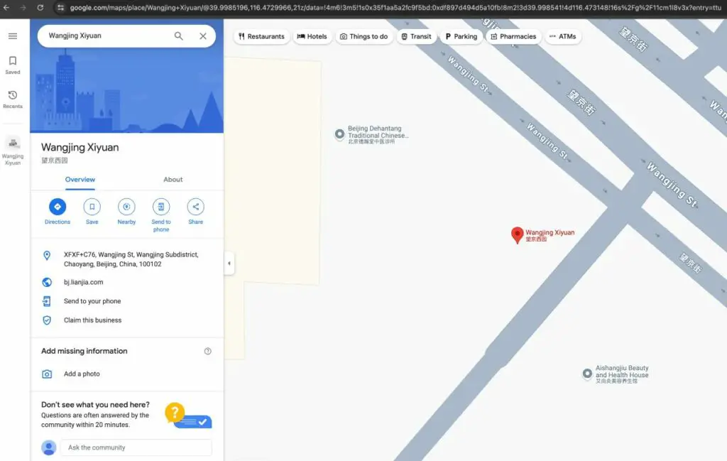 Omychic company address on Google Map | De Reviews