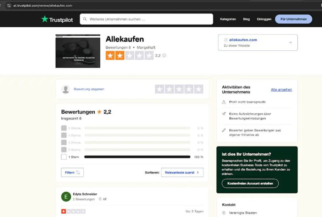 Allekaufen Scam Or Genuine Allekaufen Review Allekaufen fake reviews | De Reviews