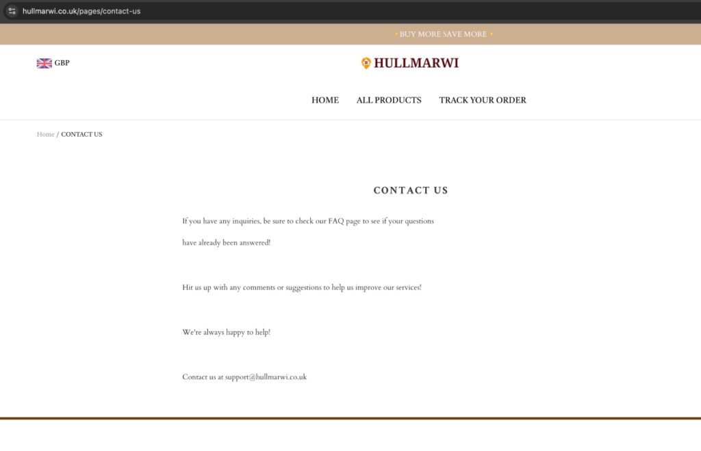 Hullmarwi Scam Or Genuine Hullmarwi Review Hullmarwi contact information | De Reviews